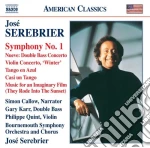 Serebrier Jose' - Symphony No.1, Concerto Per Contrabbasso, Concerto Per Violino Winter, Nueve cd
