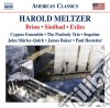 Harold Meltzer - Two Songs From Silas Marner, Sindbad, Exiles cd