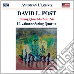 Post David L. - Quartetti Per Archi Nn. 2, 3 E 4