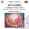 Roy Harris - Integrale Delle Opere Per Pianoforte cd