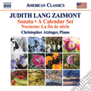 Judith Lang Zaimont - Sonata - A Calendar Set cd musicale di Zaimont judith lang
