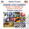 Judith Lang Zaimont - Sonata - A Calendar Set cd