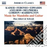 Duo Ahlert & Schwab - Music For Mandolin And Guitar: Kaiser, Febonio, Edwards, Axelrod.. cd