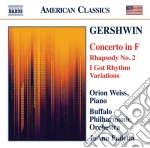 George Gershwin - Concerto In F, Rhapsody No.2, I Got Rhythm Variations cd