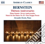 Leonard Bernstein - Thirteen Anniversaries cd