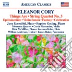 Eleanor Cory - Things Are, Quartetto Per Archi N.3, Epithalamium, Fantasy
