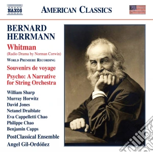 Bernard Herrmann - Whitman (Radio Drama) cd musicale