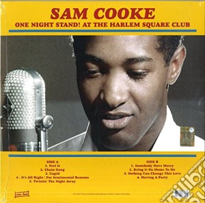 (LP Vinile) Sam Cooke - One Night Stand! At The Harlem Square Club lp vinile di Sam Cooke