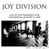 (LP Vinile) Joy Division - Live At The Paradiso Club, Amsterdam cd