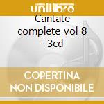Cantate complete vol 8 - 3cd cd musicale di Bach\koopman-abo