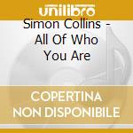 Simon Collins - All Of Who You Are cd
