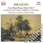 Johannes Brahms - Four Hand Piano Music cd