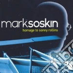 Mark Soskin - Homage To Sonny Rollins cd