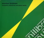 Morton Feldman - Complete Violin, Viola And Piano Sonatas cd