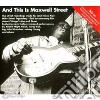 And this is maxwell street cd