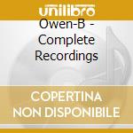 Owen-B - Complete Recordings cd