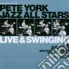 Pete York All Stars - Live & Swinging cd