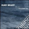 Ruby Braff - Live In Dublin 1976 cd