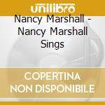 Nancy Marshall - Nancy Marshall Sings cd