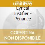 Lyrical Justifier - Penance cd musicale di Lyrical Justifier