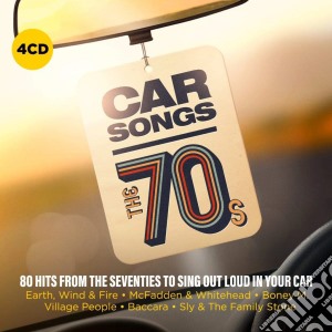 Car Songs: The 70's / Various (4 Cd) cd musicale di Car Songs