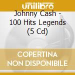 Johnny Cash - 100 Hits Legends (5 Cd) cd