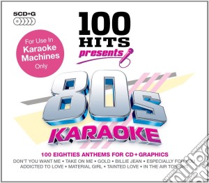 100 Hits 80s Karaoke cd musicale