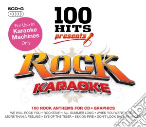 Various Artists - 100 Hits Rock Karaoke (5 Cd) cd musicale di Various Artists