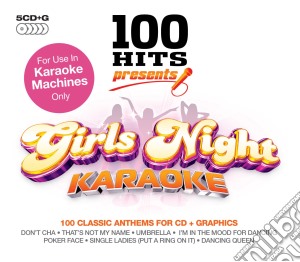 Various Artists - 100 Hits Girls Night Karaoke (5 Cd) cd musicale di Various Artists