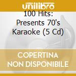 100 Hits: Presents 70's Karaoke (5 Cd) cd
