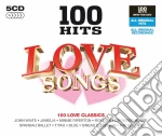 100 Hits: Love Songs / Various (5 Cd) cd