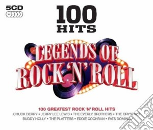 100 hits - legends of rock 'n' roll cd musicale di Artisti Vari