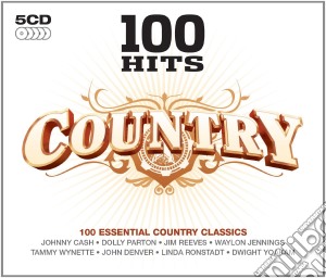 100 Hits: Country (5 Cd) cd musicale di Artisti Vari