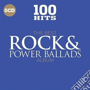 100 Hits: The Best Rock & Power Ballads Album / Various (5 Cd) cd musicale di 100 Hits