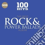 100 Hits: The Best Rock & Power Ballads Album / Various (5 Cd) cd