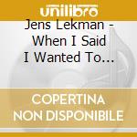 Jens Lekman - When I Said I Wanted To Be Your Dog cd