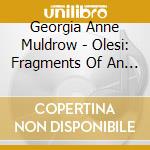 Georgia Anne Muldrow - Olesi: Fragments Of An Earth cd