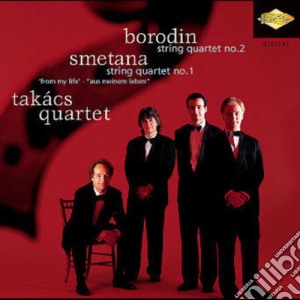 Takacs Quartet: Smetana, Borodin - String Quartets cd musicale di Smetana / Borodin / Takacs Quartet