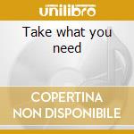 Take what you need cd