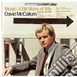 David Mccallum - Music: A Bit More Of Me cd