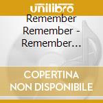 Remember Remember - Remember Remember cd