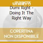 Dumi Right - Doing It The Right Way cd