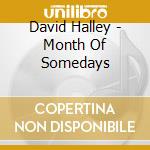 David Halley - Month Of Somedays cd musicale di David Halley