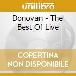 Donovan - The Best Of Live cd