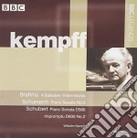 Wilhelm Kempff: Plays Schubert, Brahms, Schumann cd