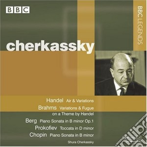 Shura Cherkassky: Recital - Handel, Brahms, Berg, Prokofiev, Chopin cd musicale di Georg Friedrich Handel / Brahms / Berg / Prokofiev / Cherkassky