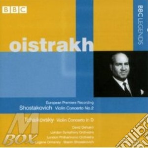 Dmitri Shostakovich / Pyotr Ilyich Tchaikovsky - Violin Concerto 2 / Violin Concerto cd musicale di Shostakovich
