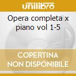 Opera completa x piano vol 1-5 cd musicale di Sibelius\heinonen