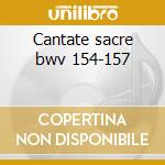 Cantate sacre bwv 154-157 cd