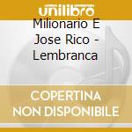 Milionario E Jose Rico - Lembranca cd